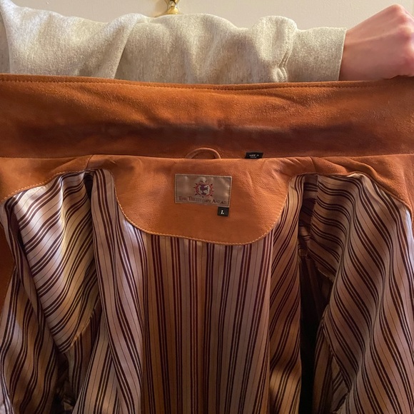 Men’s smooth leather coat - Picture 3 of 3